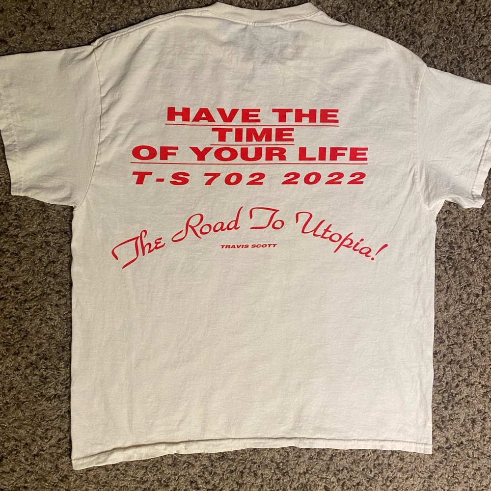 Travis Scott pop up merch